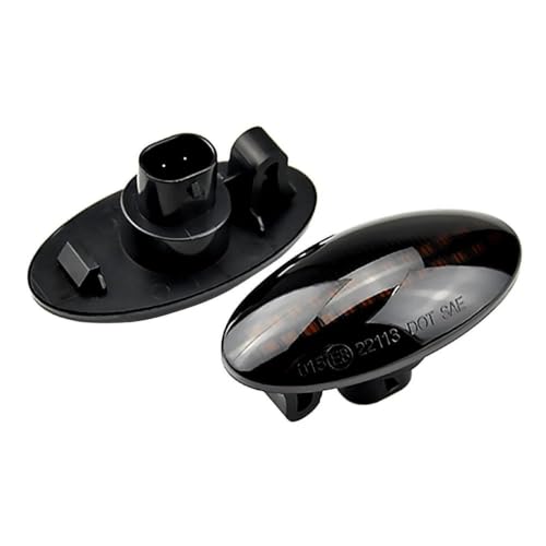 Feux de position latéraux LED dynamiques Fiat Sedici clignotants fumés anti-erreur