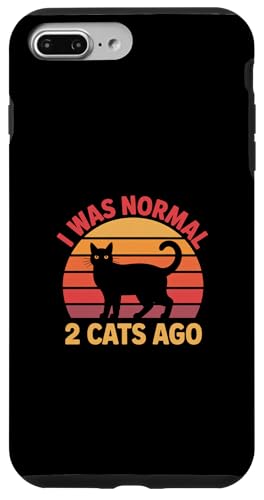 I Was Normal 2 Cats Ago �X�}�z�P�[�X iPhone 7 Plus/8 Plus �p