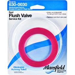 Mansfield 630-0030 No.210 Flush Valve Seal Repair Kit