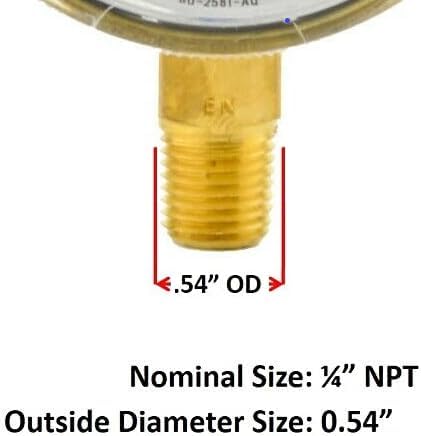 Miniatura 2 de Medidores de reemplazo de baja y alta presión para regulador de oxígeno 2" x 200 psi y 4000 psi