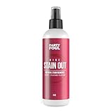 Party Foul Wine Stain Out Spray - Plant Based Red Wine Stain Remover for Clothes, Carpets, & Couches - Stain Remover Spray for Coffee, Tea, & Sports Drinks Stains - Unscented - 8 oz