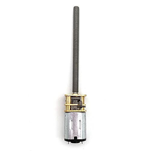 Motor de engranaje de metal N20 micro de CC 3V 6V 12V con eje M4 3