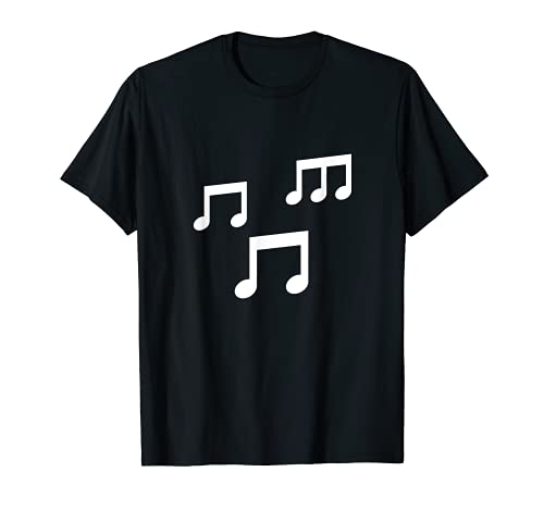 Regalo di musicisti di amante della musica di design di note Maglietta