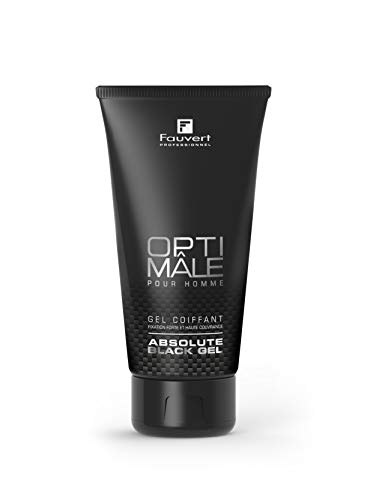 Gel Fauvert coiffant noir Absolute Black pour masquer cheveux gris