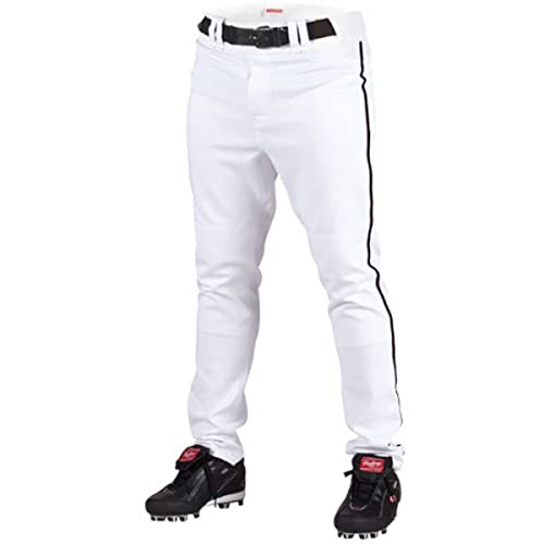 Pantalon Baseball Homme Vintage - Rayures Vert Kelly - Taille M - Neuf Avec Défaut