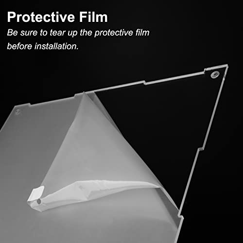Image of Cliselda Clear Acrylic Display Case with Black Base 10x10x10 inch, Sturdy Acrylic Display Box Countertop Box, Assemble Dustproof Protection Showcase for Action Figures Toys Collectibles