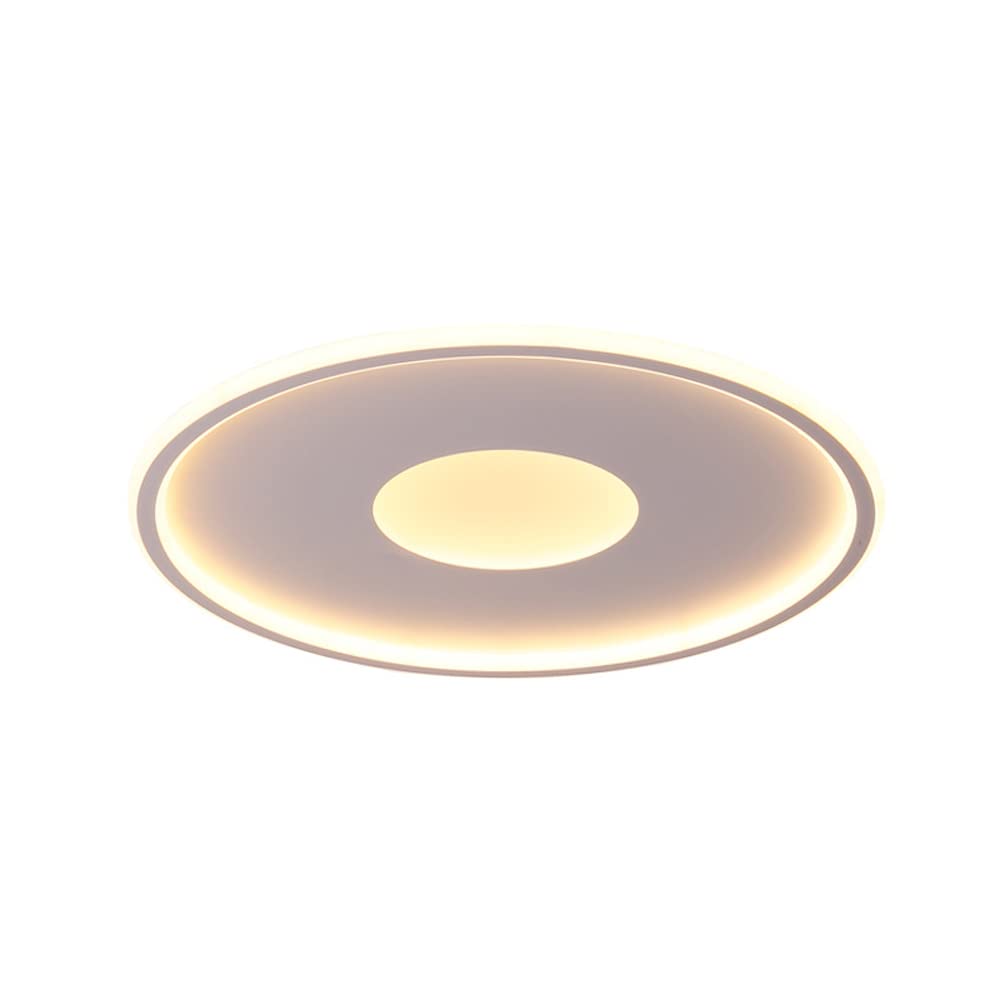 Lampe de plafond LED anti-éblouissement plafonnier blanc rond moderne pour bureau