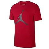 Forma relajada NIKE M J Jumpman SS Crew T-Shirt, Gym Red/Black, 2XL Men\'s