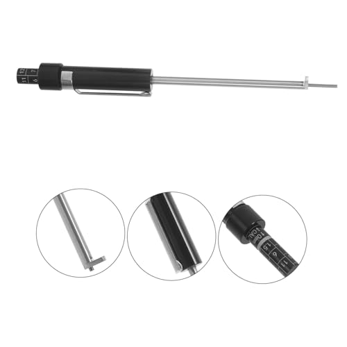 Gatuida Brake Gauge Tool Digital Thickness Gauge Tip para medición precisa de pastillas de freno miniatura 2