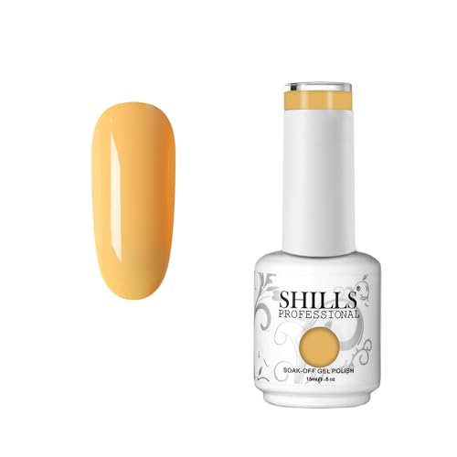 Image of SHILLS PROFESSIONAL UV /LED Soak Off Gel Polish (Gel nail polish) Nail art nail polish Color Shade 211