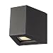 Produktbild SLV Wandaufbauleuchte OUT BEAM UP/DOWN / Beleuchtung für Wände, Wege, Eingänge, LED Spot außen, Aufbau-Leuchte Outdoor, Gartenlampe / R7s 78mm IP44 80.0W anthrazit