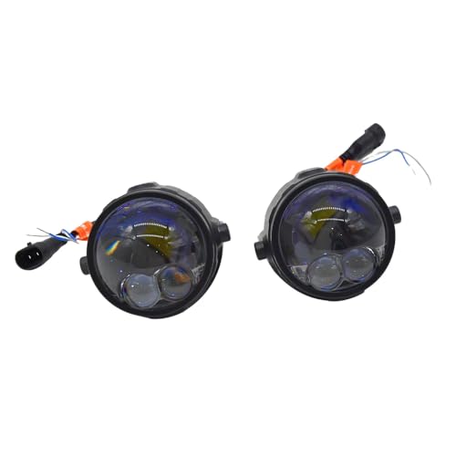 Image of Aozoom FLP4090 LED Bi Fog Lamp Projector | 3 Inch Dual Beam + Dual Laser | 5000K-5700K White Light | 140W High Power | IP67 Waterproof Fog Light
