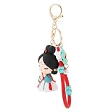Cadeau idéal : présenté dans un emballage élégant, ce porte-clés en forme de poupée est un cadeau parfait pour les êtres chers, idéal pour les anniversaires, les fêtes ou toute autre occasion spéciale. il peut également servir de pendentif à accrocher à un sac à main