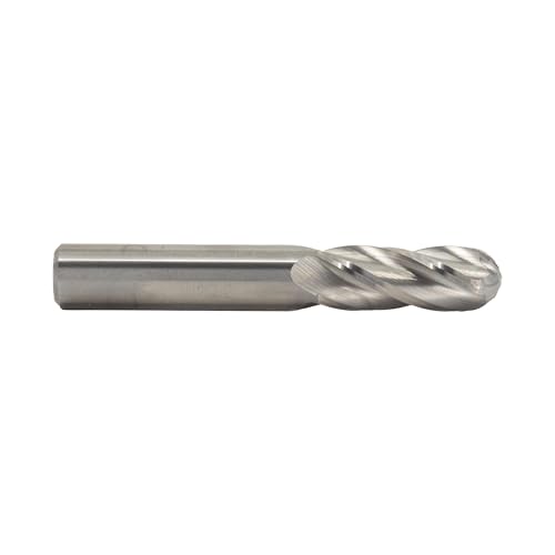 Image of Drill America 5 /8 inch Carbide 4 Flute Single End Ball End Mill, MMO Series
