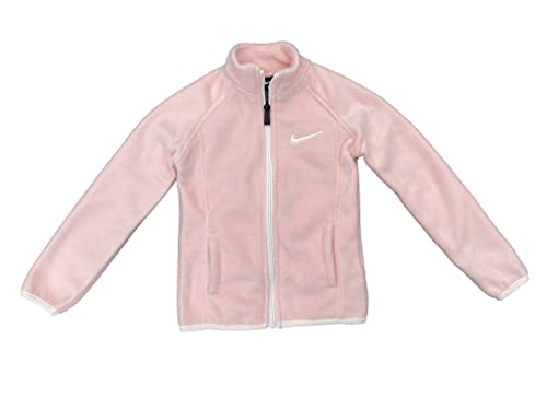 Nike Little Girls Full Zip Fleece Jacket (E_P(36F655-AB6)/W, 4 Years)