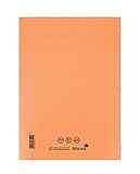 Silvine SV43514 Exercise Book, Orange, 5 mm Squares, A4 (Pack of 10) - Image 2