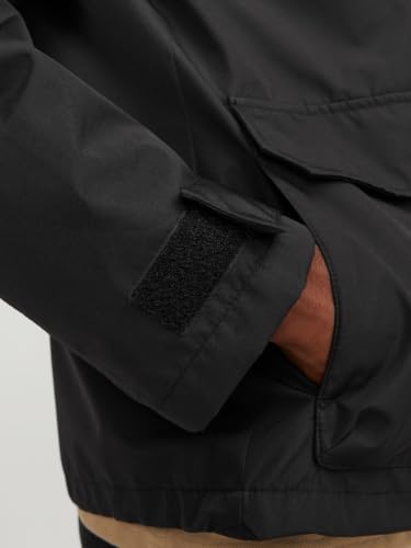 Chaqueta softshell JACK & JONES contra el viento que evita el abrigo pesado 4