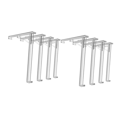 RORPOIR 8PCS Vertical Blind Valance Clips Retainer Holders for Seamless Corner Integration Replacement Accessories for Curtain Alignment Transparent Design