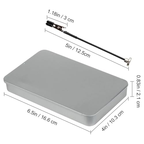 Outils de modélisation support magnétique pliable et sticks de serrage argentés - 7