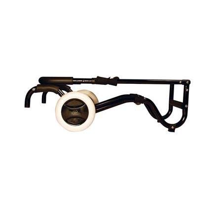 Sporty Massage Table Cart By Nrg - Portable Massage Table Carrier Trolley With Rubber Wheels, Telescoping Handle And Strap - Fits All Brands - Sturdy, Light, Durable - Fully Assembled, Ready To Use #TOP1