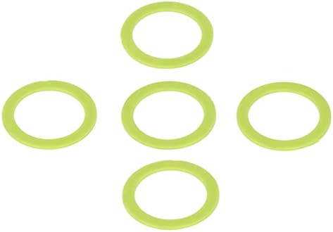 5PCS Badge Gasket, Button Maker Machine Gasket, Circle Cutter Gasket, 37MM Badge Machine Gasket, 5PCS Die Matching Gasket, Circle Cutter Button Maker Machine Gasket