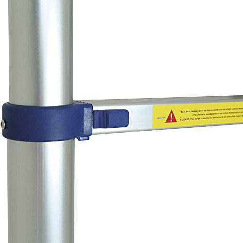 Mor - Escada Telescópica Everest Alumínio 10 Degraus Uso Doméstico E Profissional