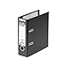 Produktbild ELBA Ordner rado plast, A5 hoch, 75 mm, Karton PVC schwarz 1