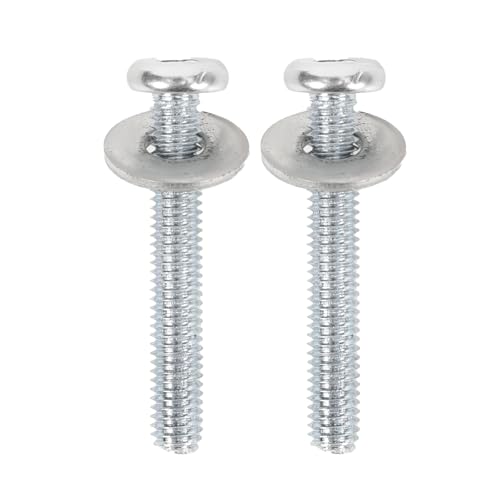 2 Pcs Screws for Rebounder Baseball Fixed,Iron Screw with Gasket