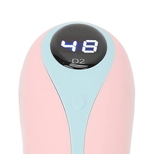 5W-3Pcs-Light-Chips-30S-60S-Timing-365Nm-405Nm-Handheld-Nail-Polish-Curing-Lamp-Manicure-Led-Light-for-Gel-Nail-Art-Curing-Lamp-Diy-Nail-Art-Led-Nail-Curing-Mini-Nail-Led-Lamp-Ultrasonic-CleanerPink