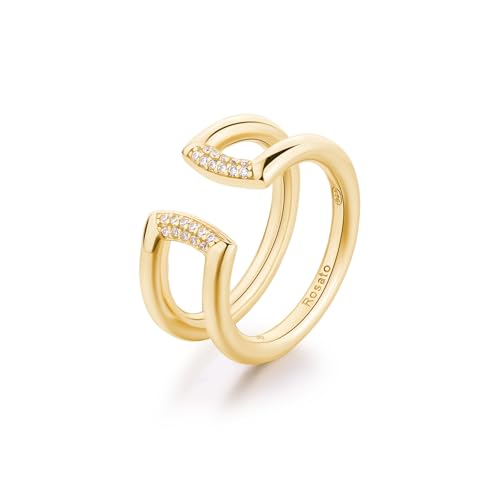 Bague Femme Rosato RZBI86 Métal Précieux Idée Cadeau Collection Blanche