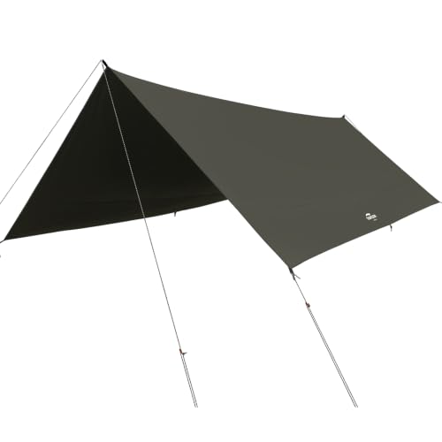 SoomloomレクタタープUMBRA5x4ソーラーブロックコーティングUPF50+UVカット日除けシェルター紫外線対策防風防雨耐久遮光キャノピーキャンプ/アウトドアサンシェード