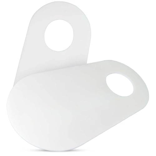 Schallschutzmatte für Stand WC Bidet Schaumstoffmatte Pad 5mm Schaum Matte Toiletten Schallschutz Unterlage Weiß Abdichtung Trittschalldämmung Hohe Qualität