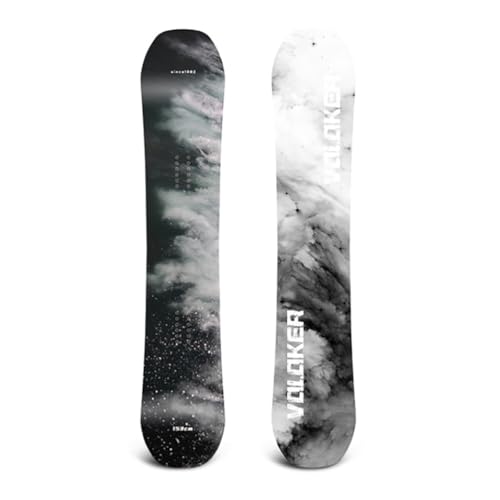 HEADBOARD Snowboard for Adults Men Women – Freestyle & All-Mountain Snow Board, Durable Wood Core with Steel Edges, Beginner To Advanced Ski Equipment,C,160CM