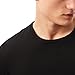 Lacoste Men's 100% Cotton Slim Fit Crew Neck T-Shirt, 3-pack, Black, X-Small