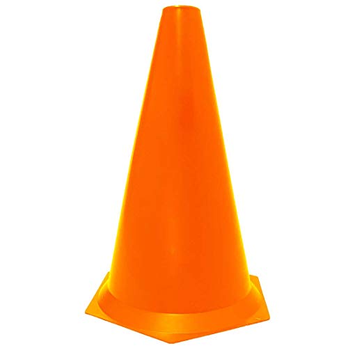 Cone 23cm Rígido p/Treinamento AX Esportes Laranja