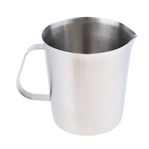 Backbayia - Caraffa da caffè con marcature e cucchiaio da cucina, 700ML