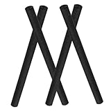 Cabilock 4 Stück Teiliges Kohlenstoffstab Hitzebeständige Elektrodenkohlenstoffstäbe Präzise Kohlenstoff Rührstäbe für Physikalische und Elektrotechnische Experimente