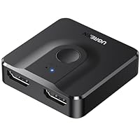 UGREEN HDMI Switch 2 in 1 Out 4K 60Hz Splitter, Bi-Directional 2 Input 1 Output Support 3D Compatible with Xbox PS4 PS5 Blu-Ray Player Roku TV Stick HDTV Monitor