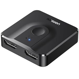 Switch HDMI 4K 60Hz 2 Entrées 1 Sortie Ugreen Bidirectionnel