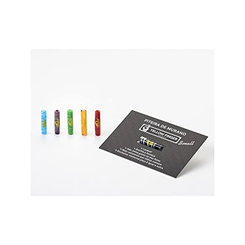 Filtros de Cristal de Murano Yellow Finger Cover