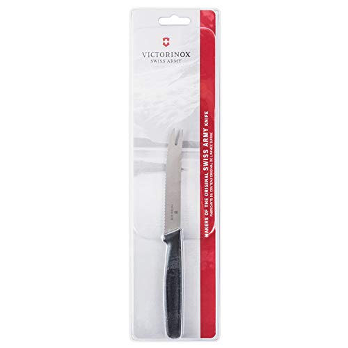Victorinox Swiss Classic Cheese And Sausage Paring Knife, 4.3 Inches, Black (6.7863) #TOP4