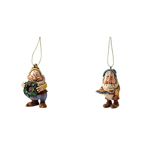 Image of Disney Traditions Happy Hanging Ornament & Traditions Sleepy Hanging Ornament