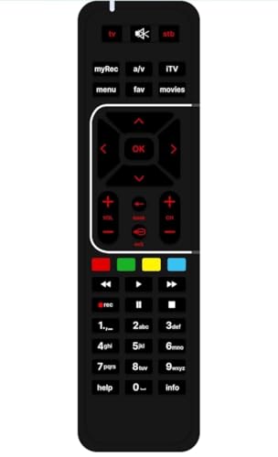 Image of 7-SAT Compatible with Airtel Dth Remote Original Suitable for Airtel HD /SD Set Top Box