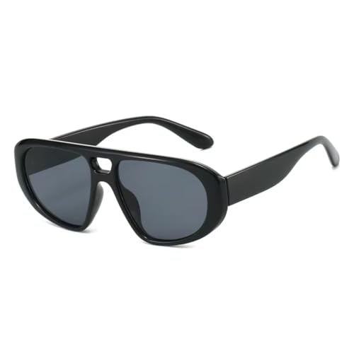 Lunettes de soleil rétro femme double pont vintage protection UV400 punk