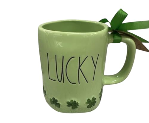 Rae Dunn St. Patrick's Day Coffee Tea Mug Collection (Lucky Green)