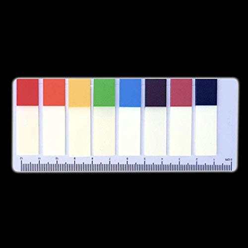 buy-safe Pagemarker transparente Haftstreifen 200 Stück 12x45mm Cover