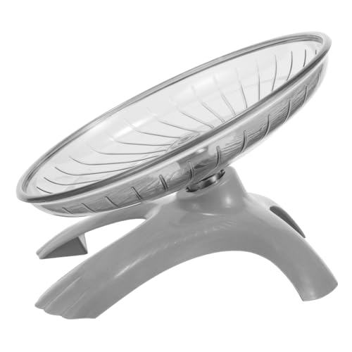 VICASKY Mini Exercise Wheel for Hamsters Mute Running Toys Silent Bearings Plastic Steel Shaft Play Wheel for Small Pets Random