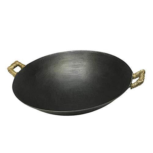 WYKDL Jumbo especialidad antiadherente pueden lavar en lavavajillas Horno Caja de seguridad POT utensilios de cocina antiadherente POT, moldeada tradición POT Hierro Hierro Pot Raw Pot POT 43cm antiad