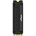 immagine 2archgon HS-1110 Dissipatore di Calore per M.2 SSD 2280 PCIe NVMe/SATA, Altezza 20 mm, Alluminio, Pad Termico 2X, Montaggio a Vite, passivo, Nero