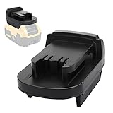 TENMOER Battery Adapter for Dewalt to Milwaukee Battery Convert Dewalt 20V Battery to 18V Milwaukee M18 Tool